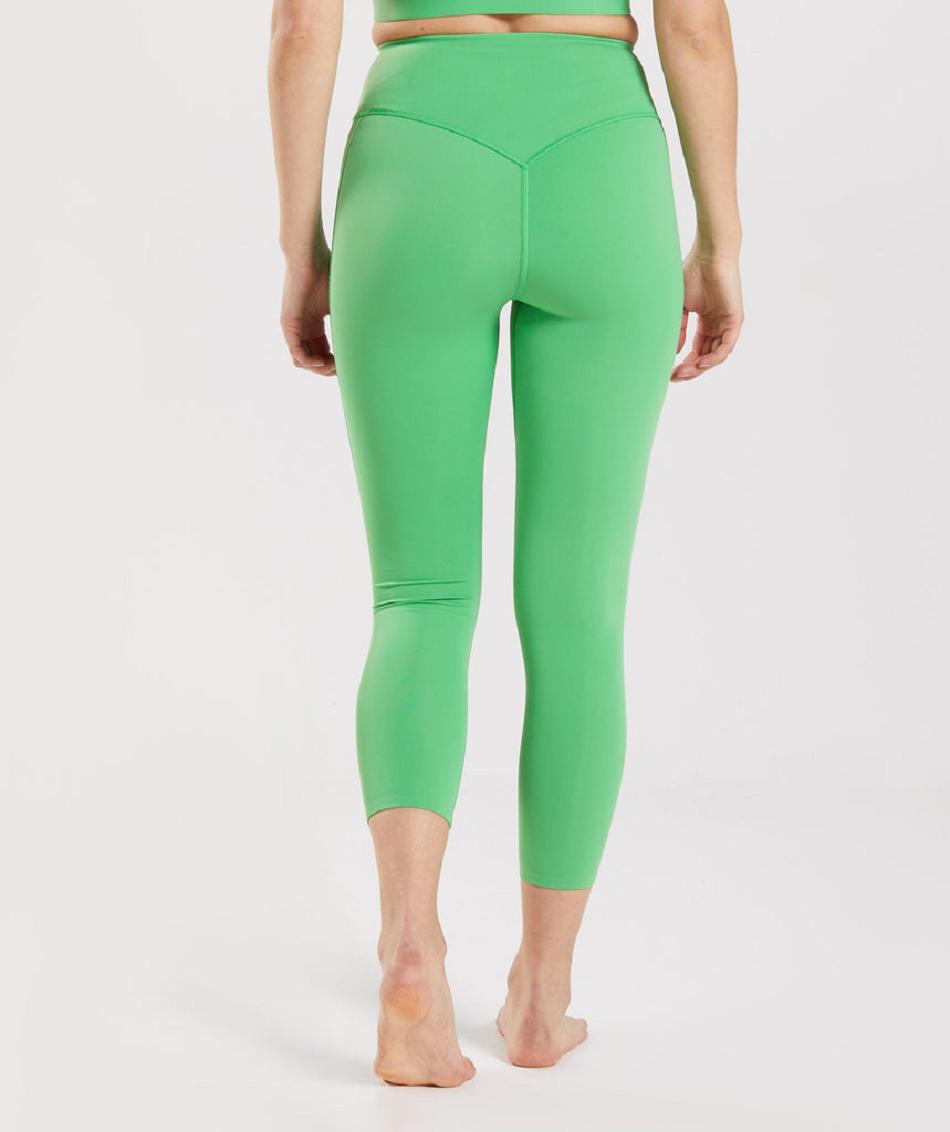 Leggins Gymshark Studio 7/8 Mujer Verde | CO 2881SGL